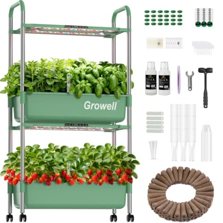 Indoor Herb Garden Grow Light Smart Kit - Kit de culture hydroponique pour la