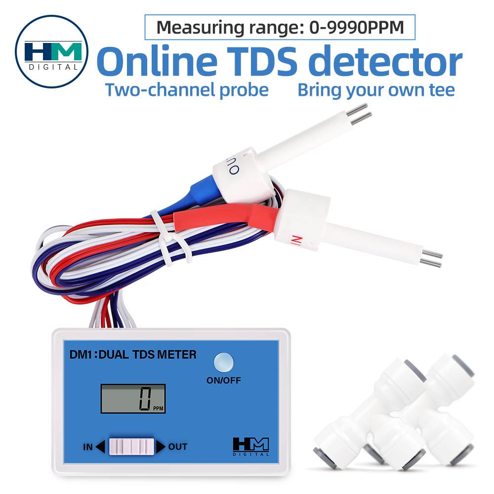 Hydroponic Ec Tds Conductivity Meter Probe - Testeur de conductivité de l'eau TDS