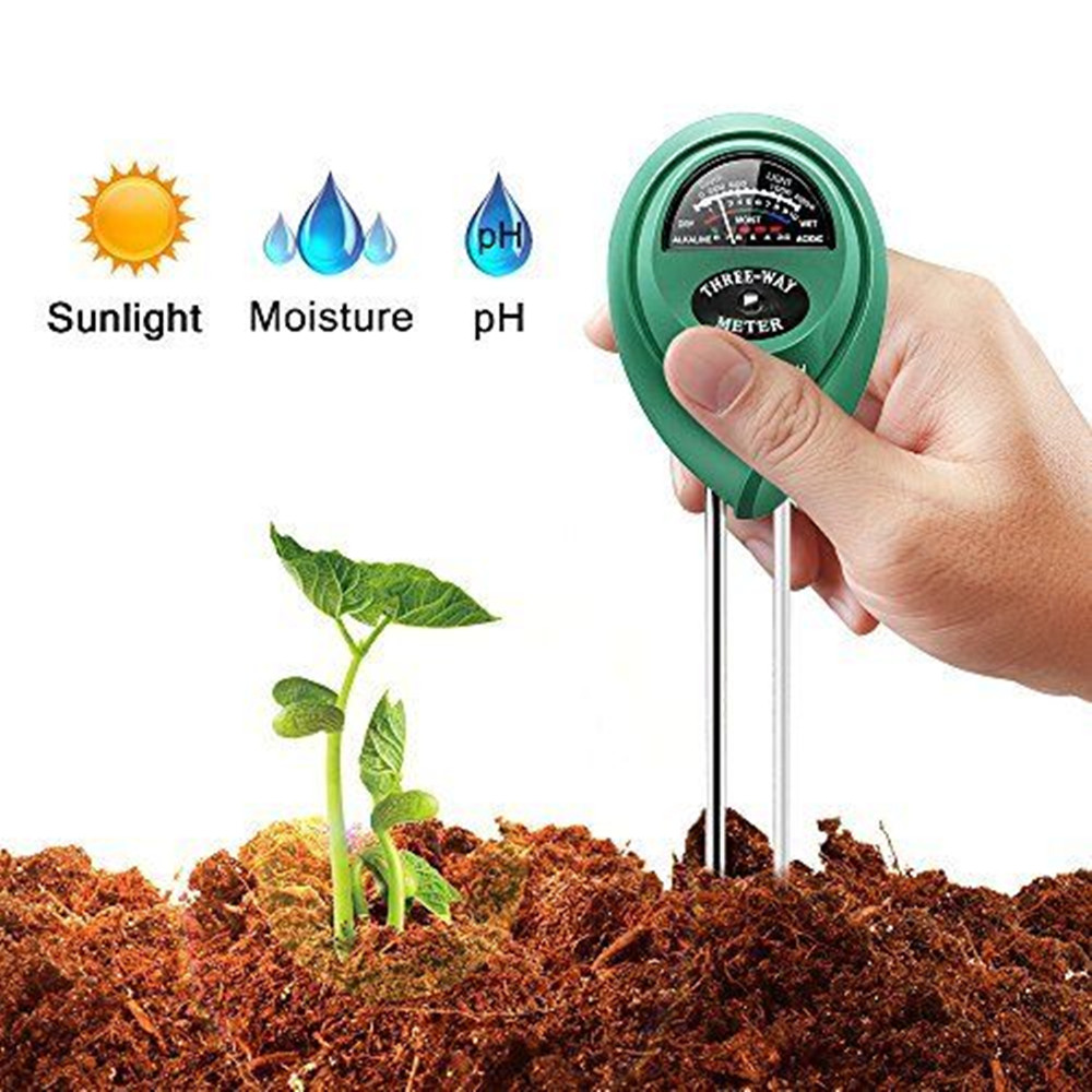 Soil Ph Meter 3 In 1 Moisture Sunlight - 3 en 1 sol PH mètre