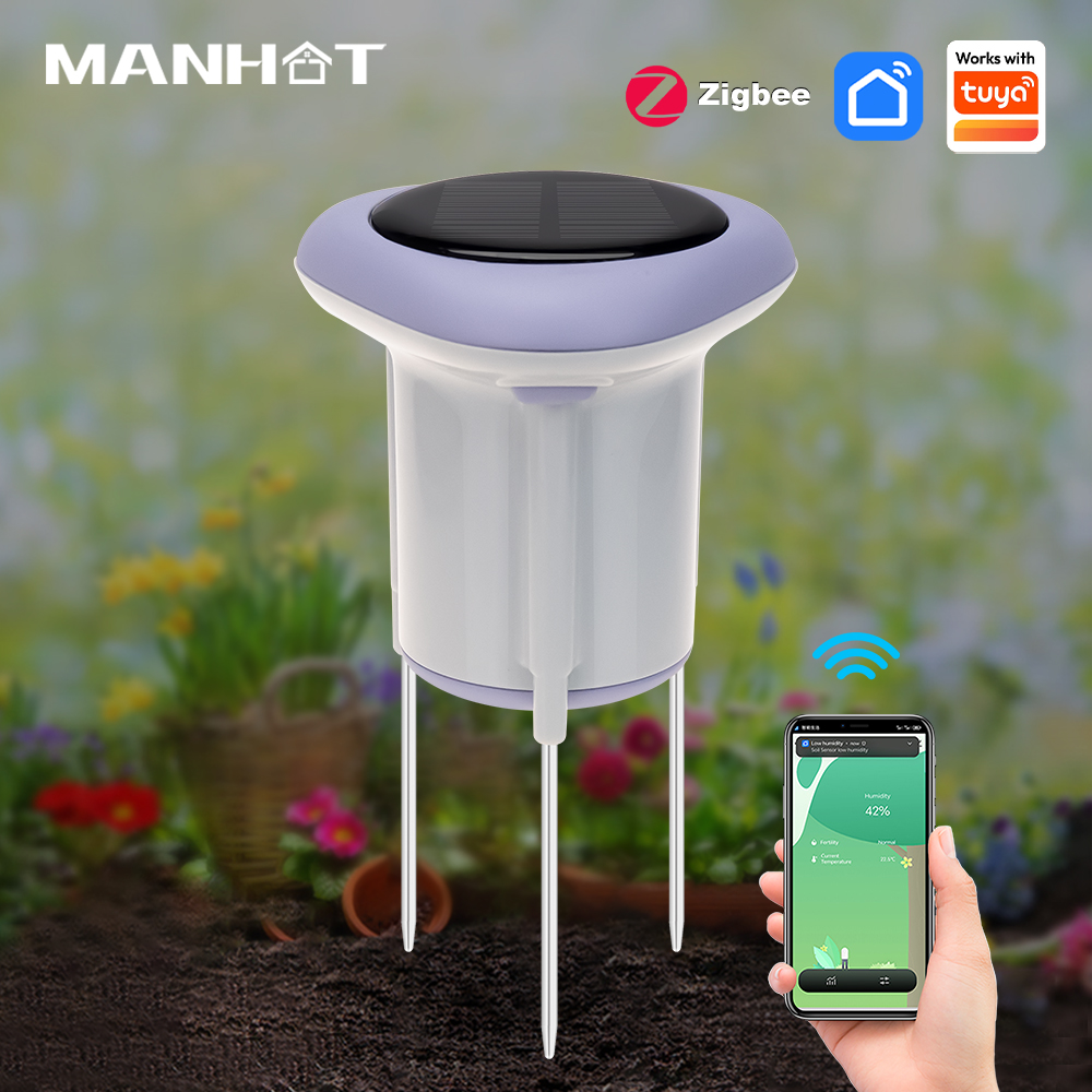 Smart Plant Sensor Soil Moisture Meter - Testeur de sol intelligent solaire Zigbee