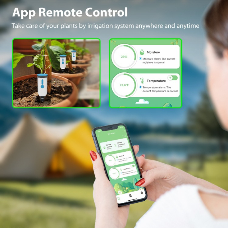 Smart Plant Sensor Soil Moisture Meter - Nouveau capteur d'humidité du sol Tuya