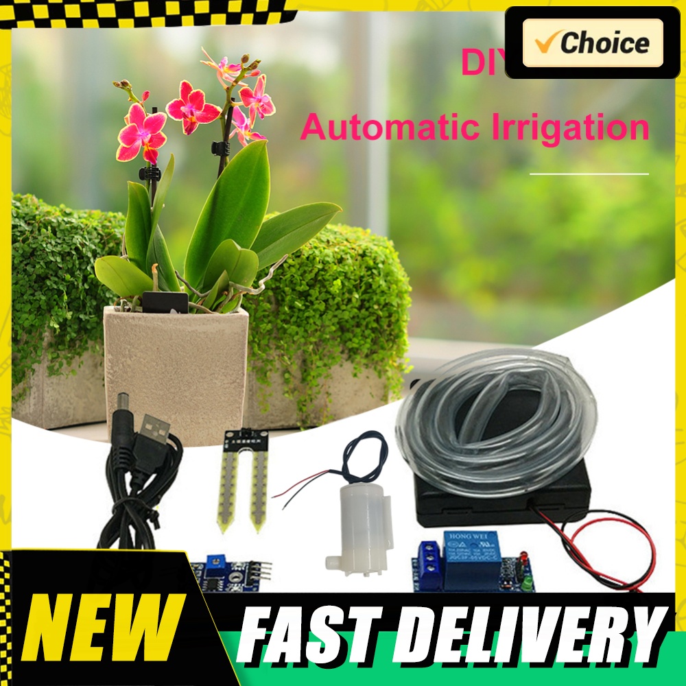 Soil Moisture Sensor Relay Module Arduino - Kit de bricolage pour module d'irrigation