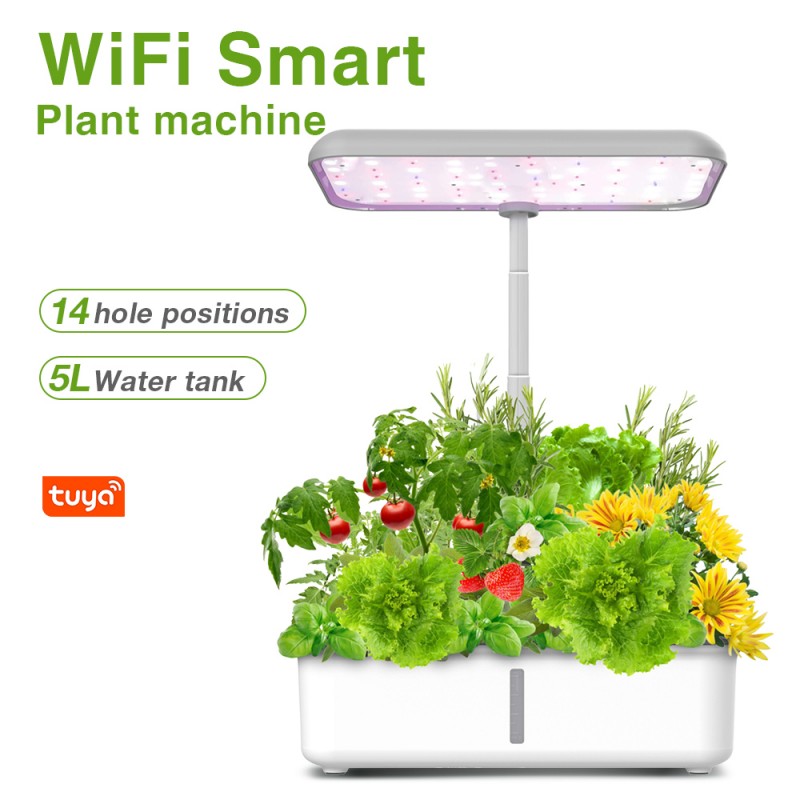 Indoor Herb Garden Grow Light Smart Kit - Système de culture hydroponique intelligent WiFi