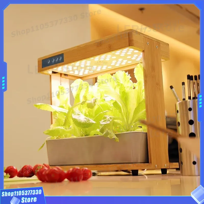 Indoor Herb Garden Grow Light Smart Kit - Système de culture hydroponique à 8