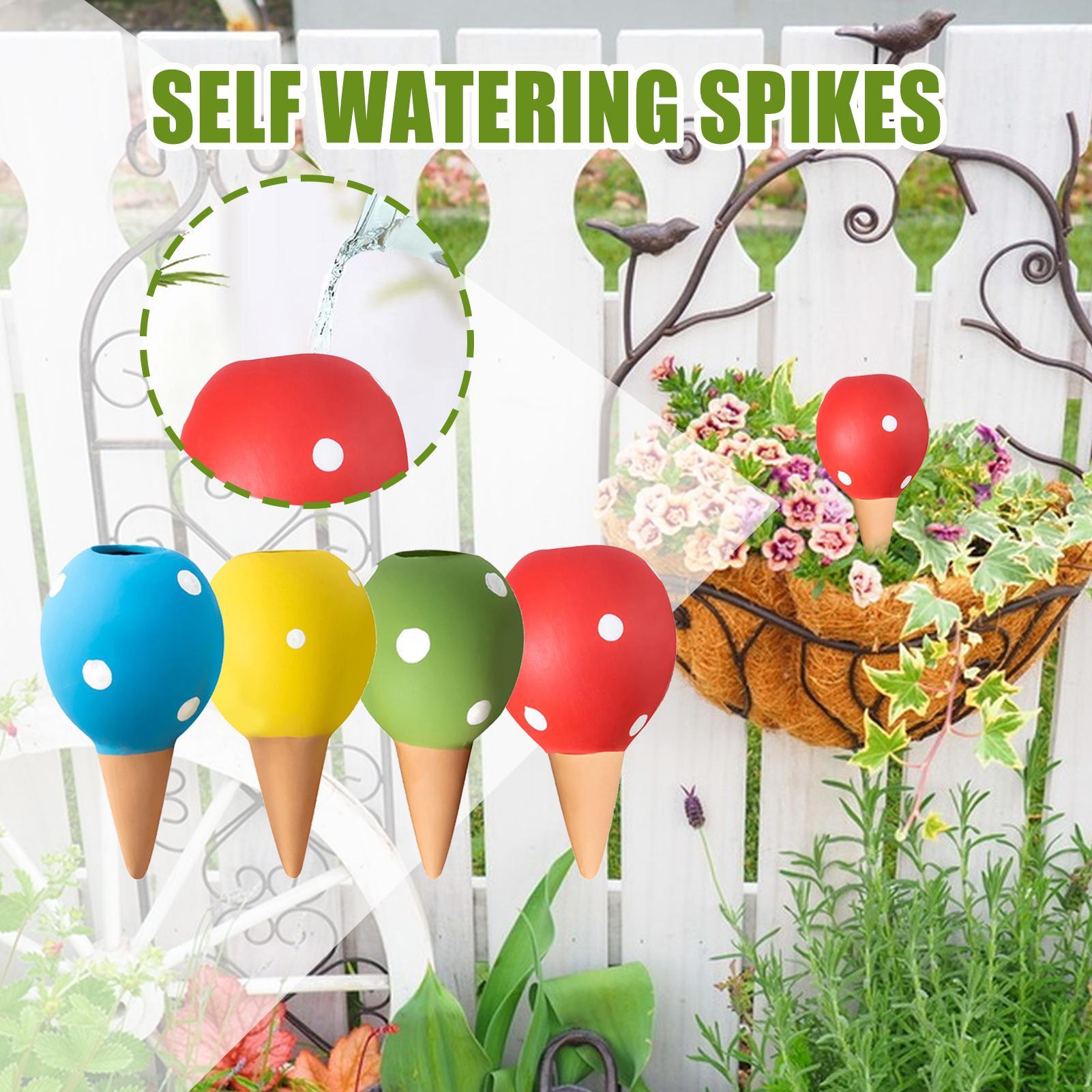 Automatic Plant Watering Spikes Drip Kit - Pointes d'arrosage en terre cuite, goutteur