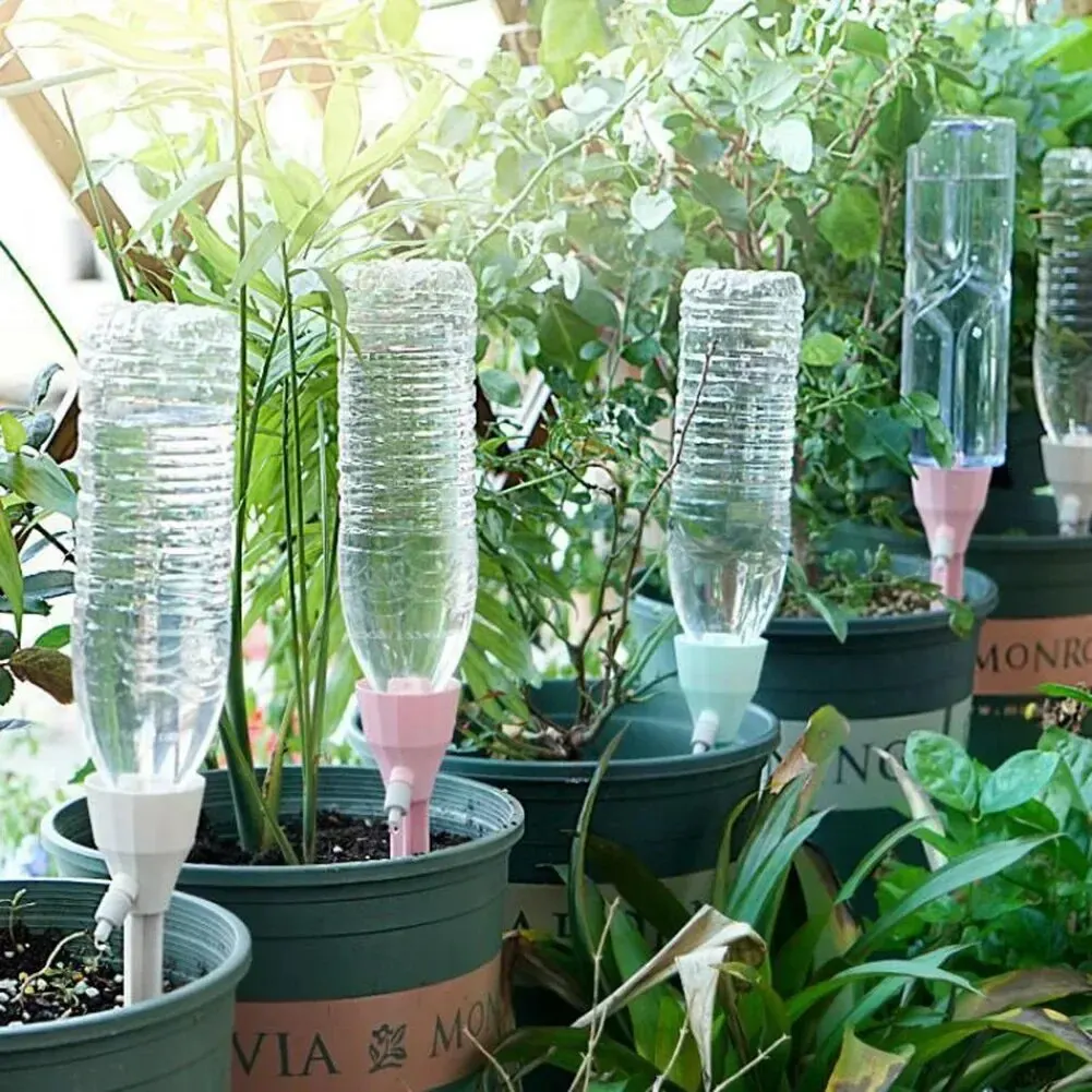 Automatic Plant Watering Spikes Drip Kit - Système d'irrigation goutte à goutte réglable