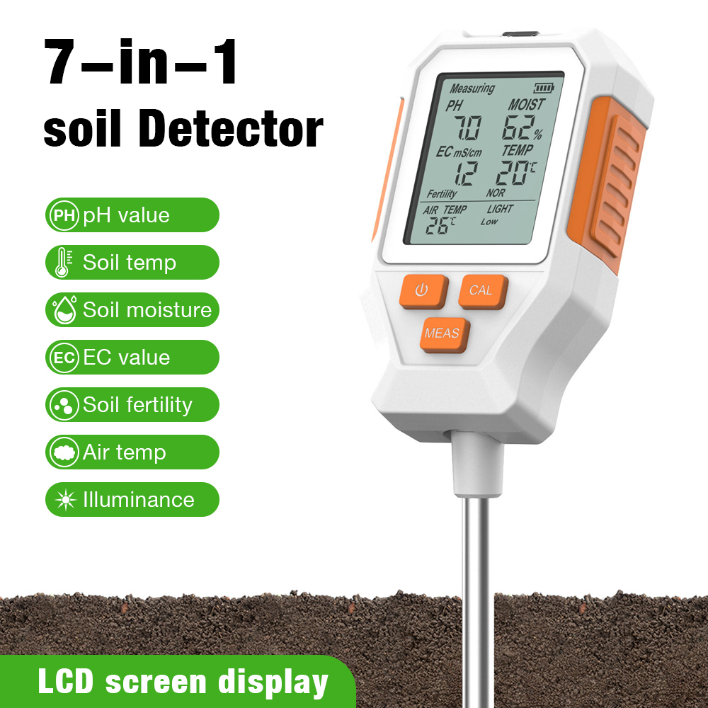 Soil Ph Meter 3 In 1 Moisture Sunlight - Testeur numérique de sol 3 en