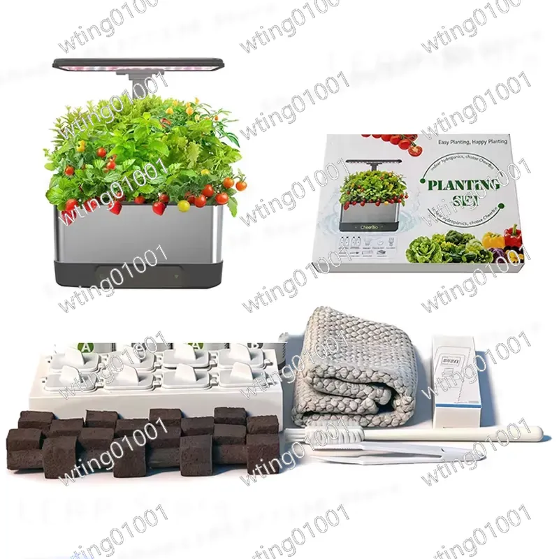 Kit de système de culture hydr - Indoor Herb Garden Grow Light Smart Kit avis et prix