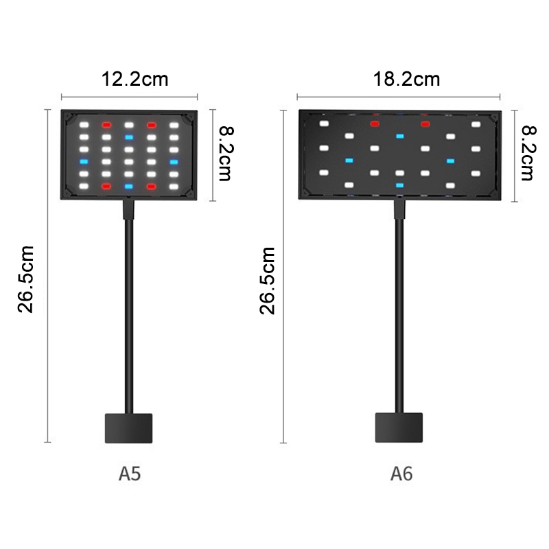 Lampe LED USB pour aquarium, s - Plant Grow Light Full Spectrum Clip On avis et prix