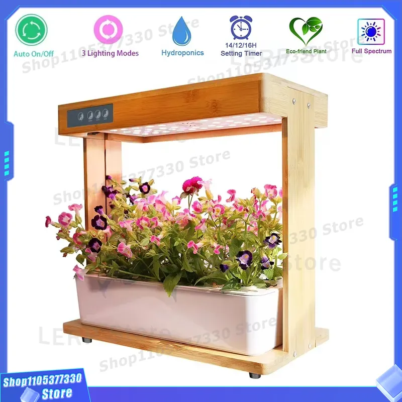 Kit de jardin hydroponique int - Indoor Herb Garden Grow Light Smart Kit avis et prix
