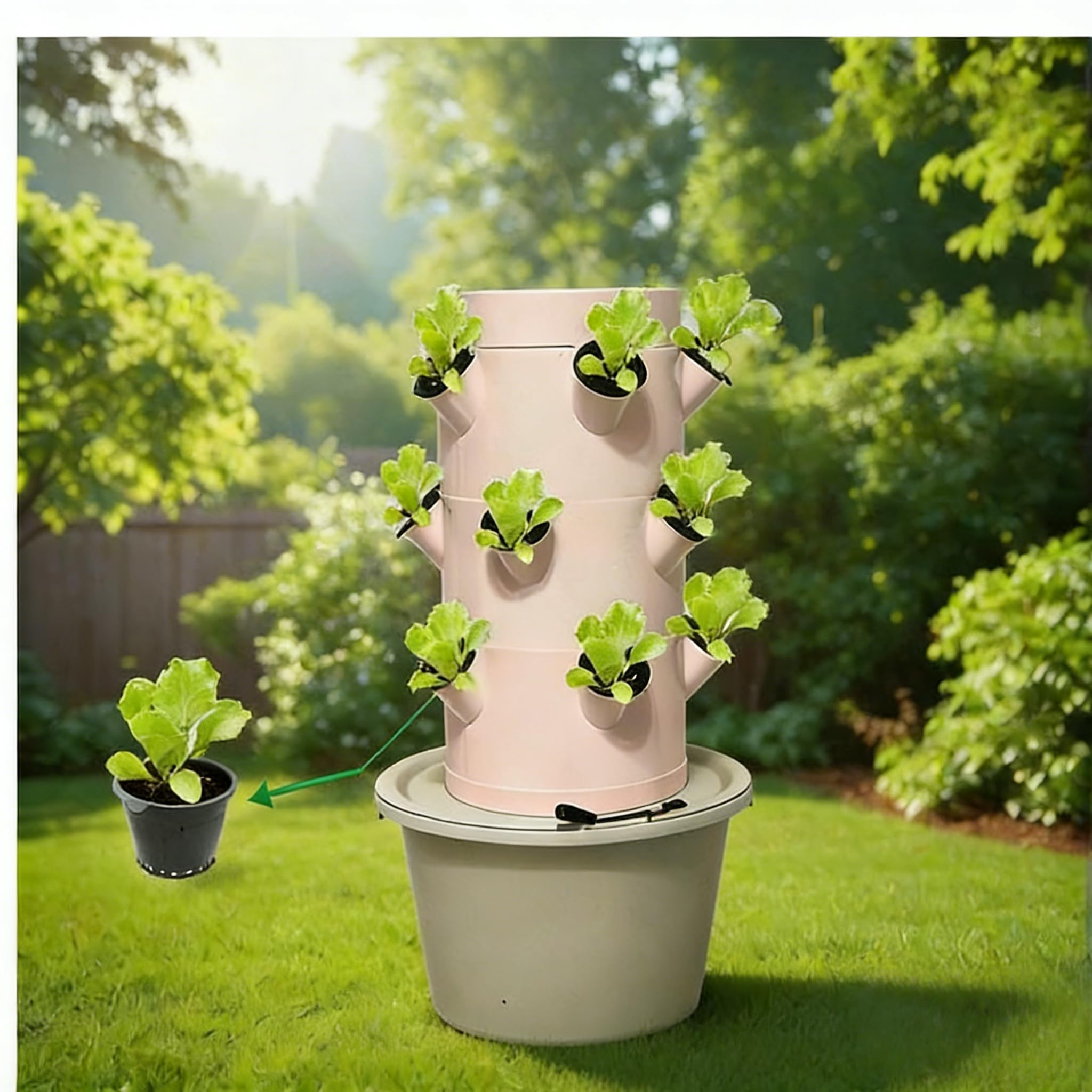 Système de culture hydroponiqu - Indoor Herb Garden Grow Light Smart Kit avis et prix