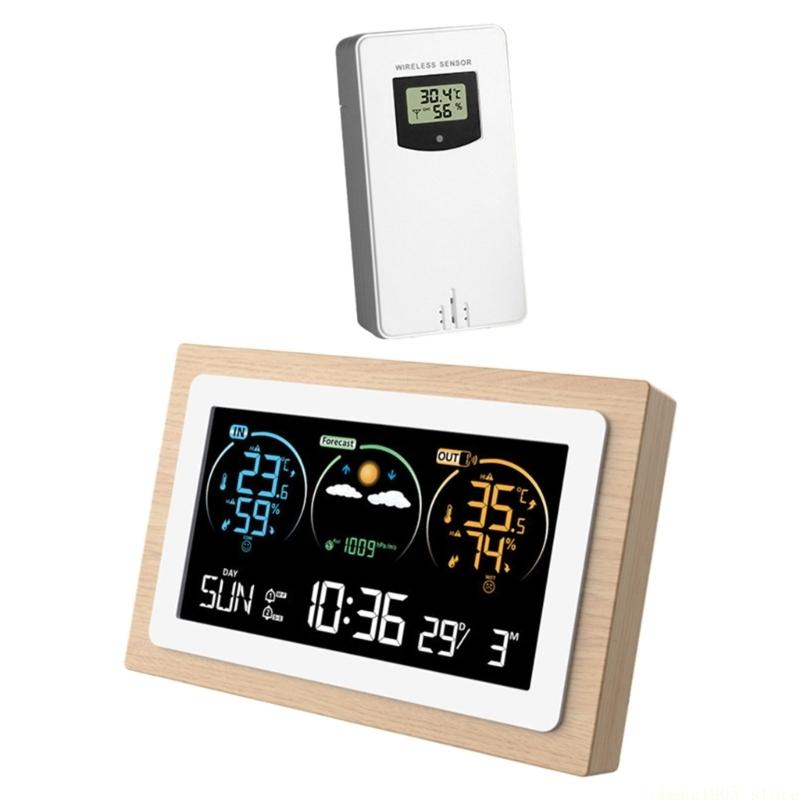 QX2E thermomètres intérieurs e - Wireless Weather Station Indoor Outdoor avis et prix