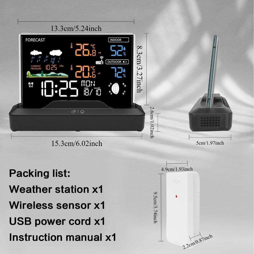 Station météo numérique sans f - Wireless Weather Station Indoor Outdoor avis et prix