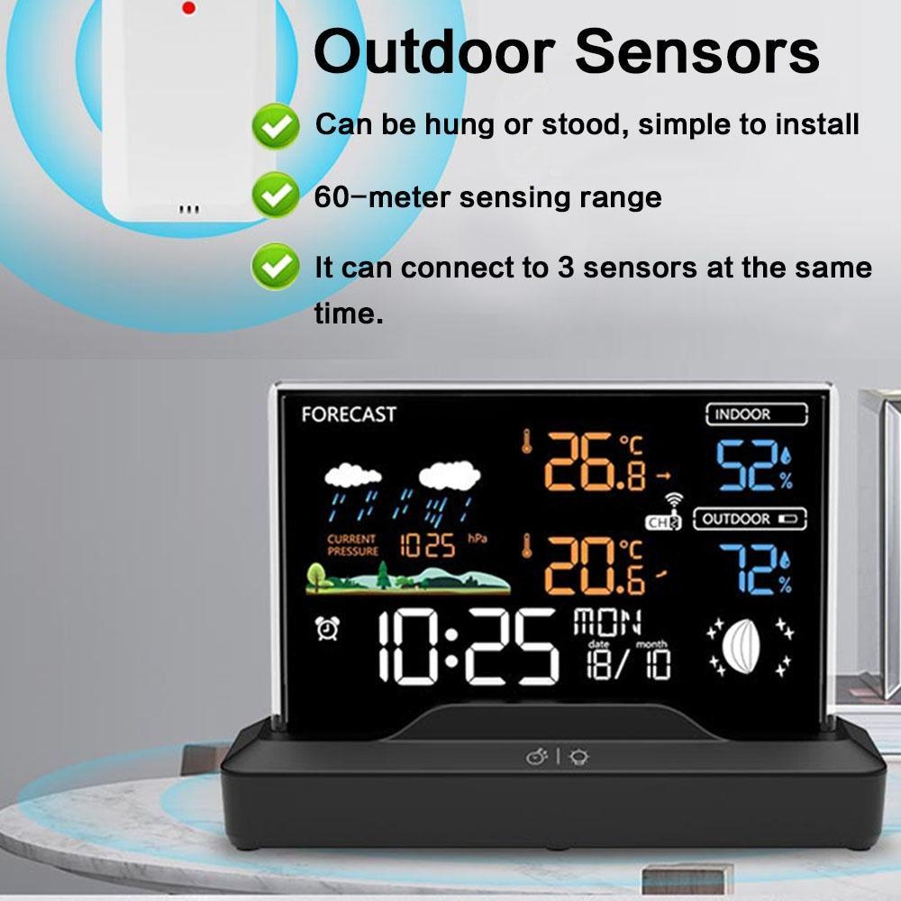 Station météo numérique sans f - Wireless Weather Station Indoor Outdoor avis et prix