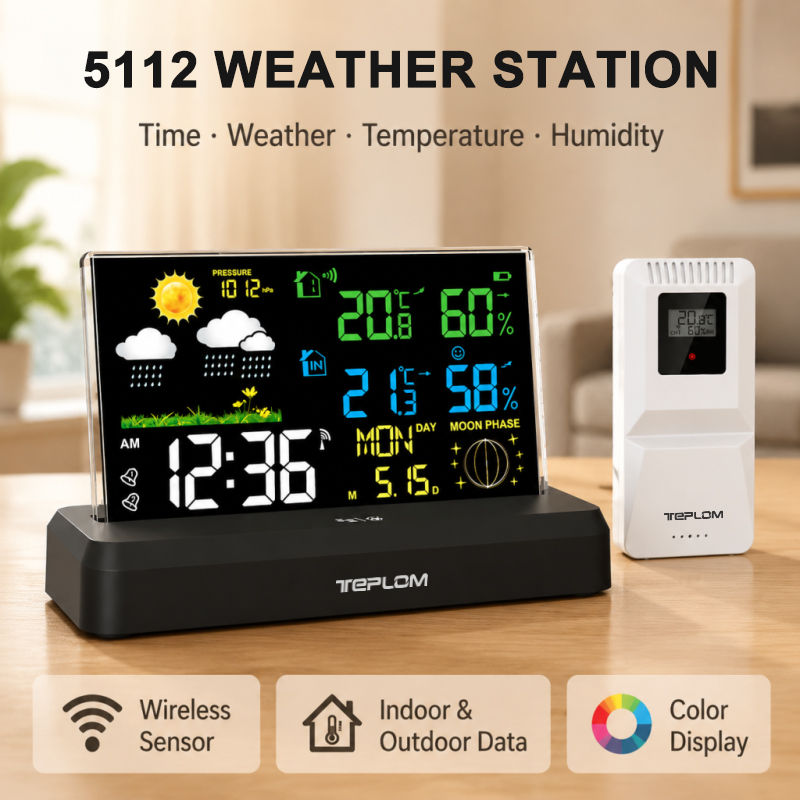 Station météo sans fil, jauge  - Wireless Weather Station Indoor Outdoor avis et prix