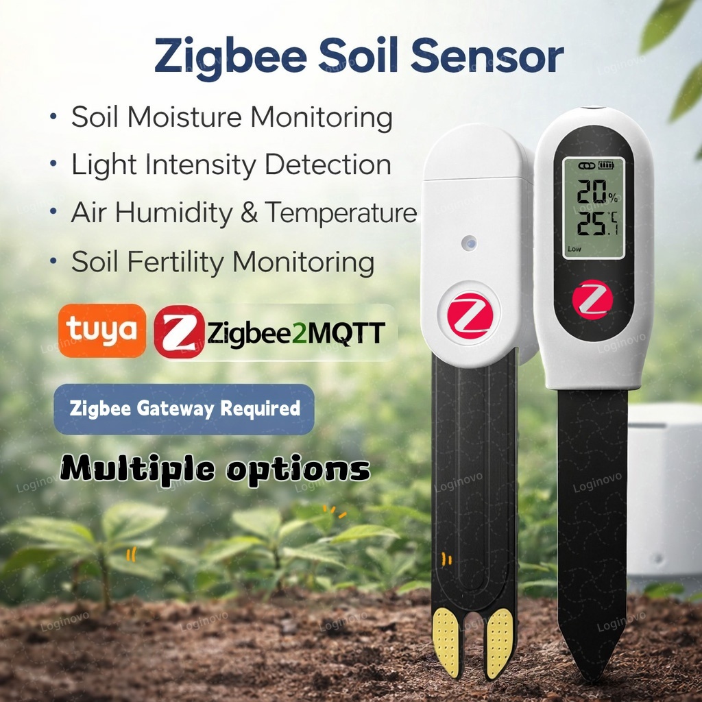 Capteur d'humidité du sol Zigb - Tuya Zigbee Soil Moisture Temperature Sensor avis et prix