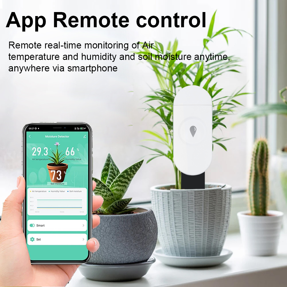 Tuya Zigbee – détecteur de tem - Tuya Zigbee Soil Moisture Temperature Sensor avis et prix