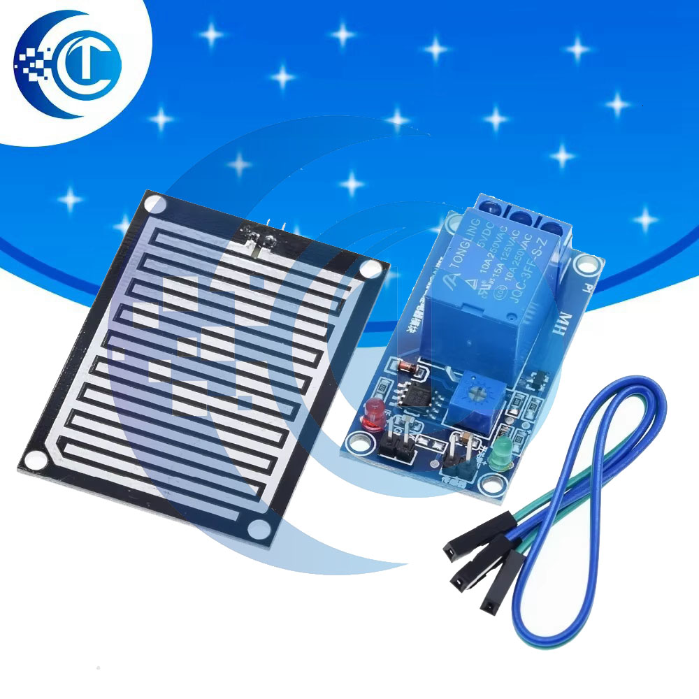 Kit de capteur de pluie EGBO ( - Soil Moisture Sensor Relay Module Arduino avis et prix