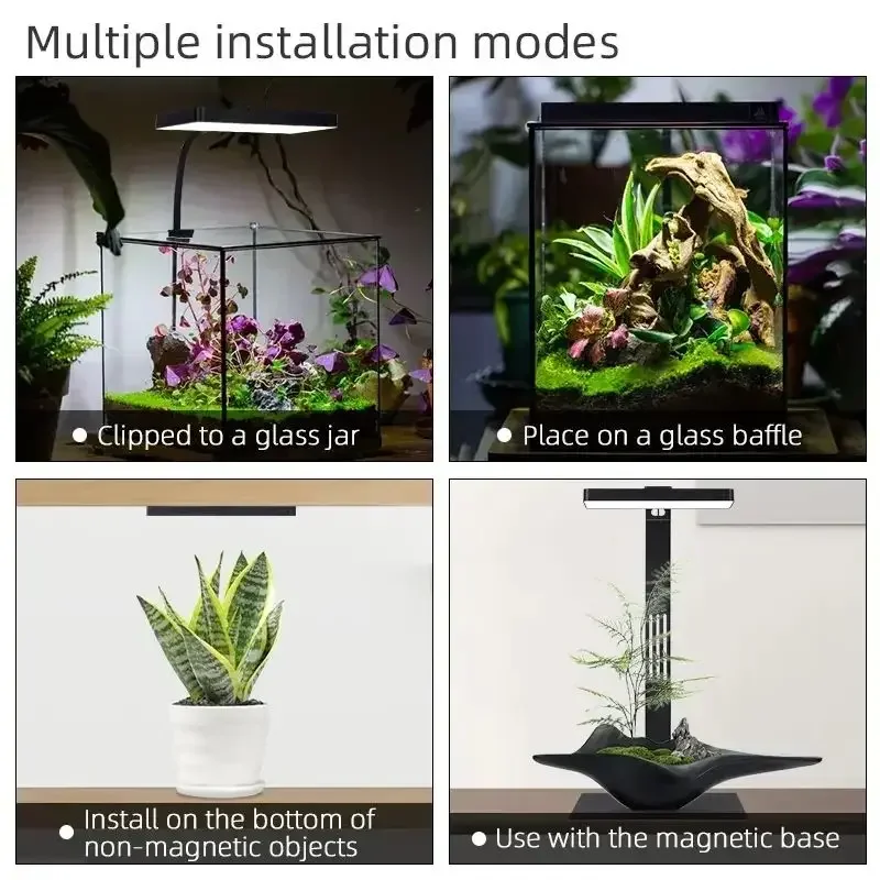 Lampe LED pour aquarium WEEK A - Plant Grow Light Full Spectrum Clip On avis et prix