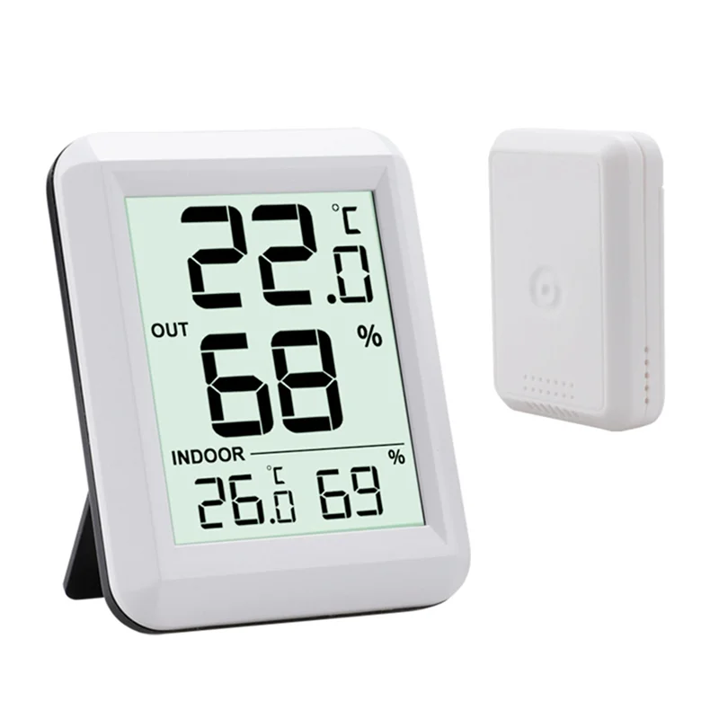 Thermomètre et hygromètre sans - Wireless Weather Station Indoor Outdoor avis et prix