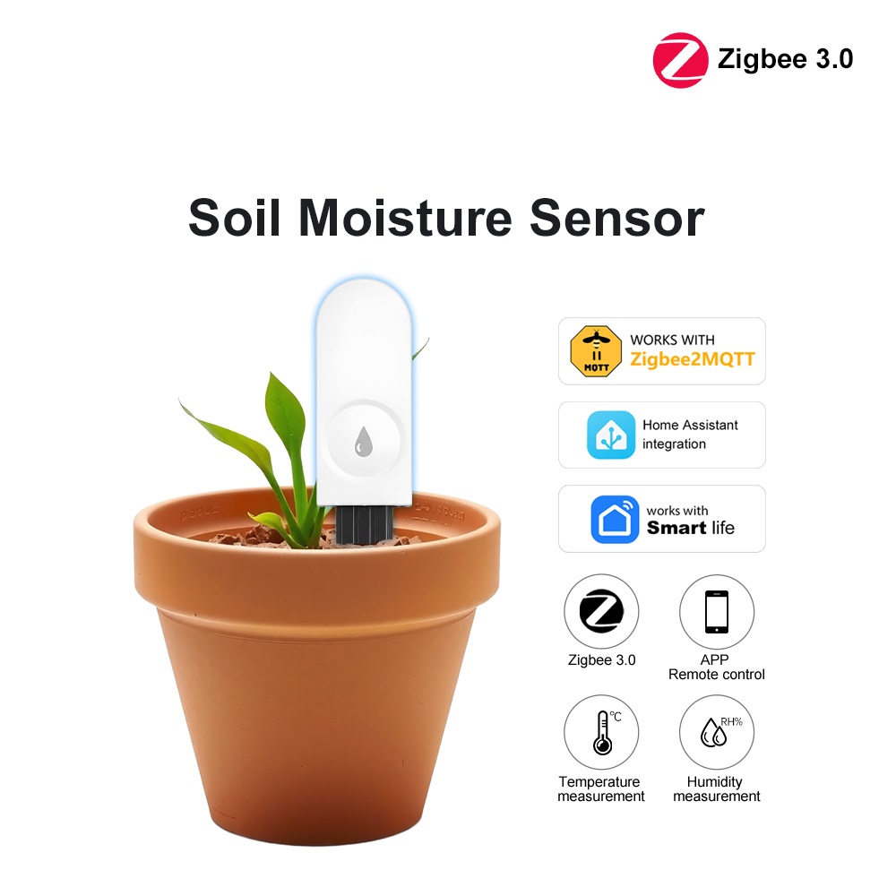 Testeur de sol intelligent Zig - Smart Plant Sensor Soil Moisture Meter avis et prix