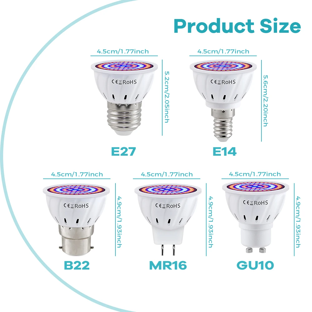 Ampoule LED pour plantes à spe - Plant Grow Light Full Spectrum Clip On avis et prix