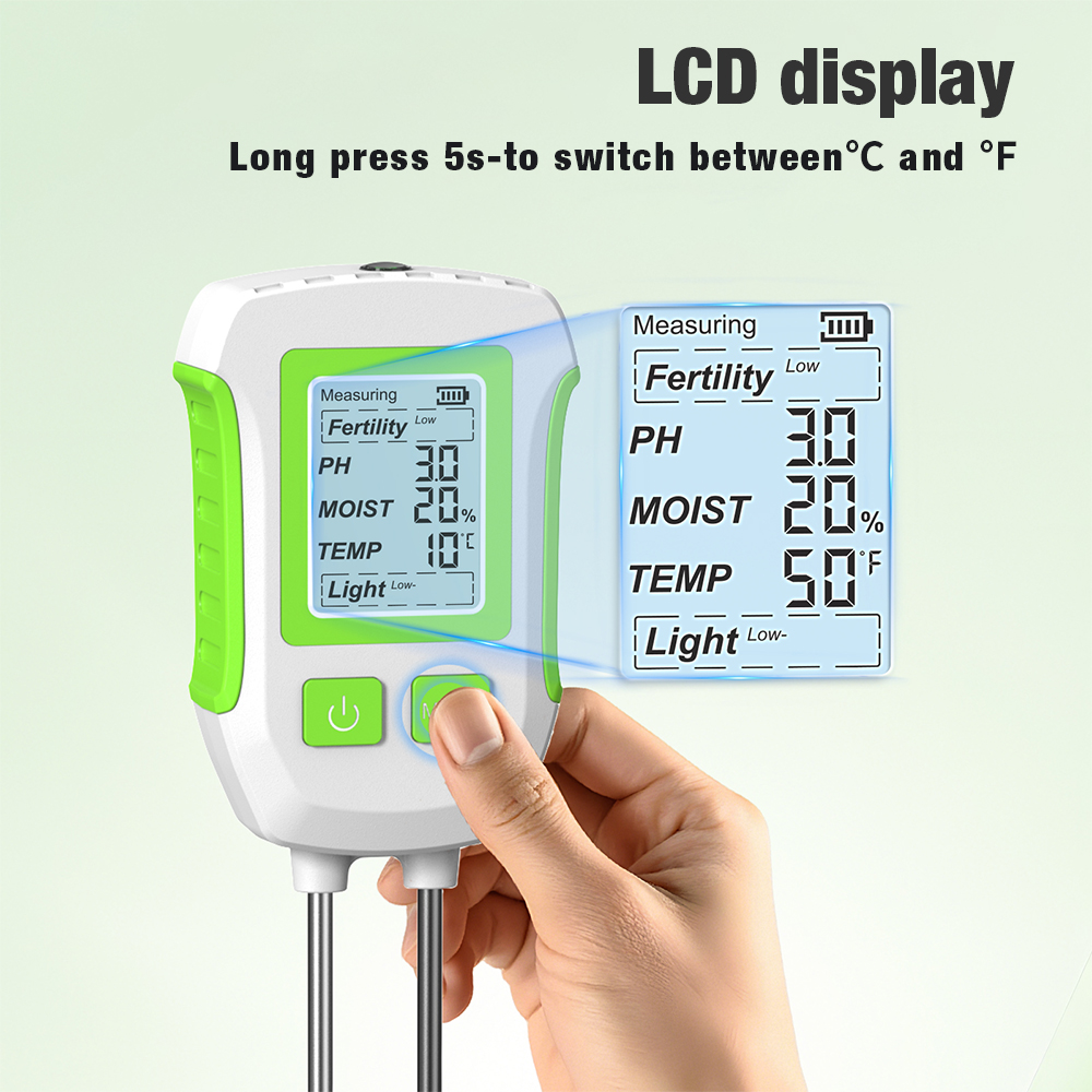 3/5 1 Testeur numérique de sol - Soil Ph Meter 3 In 1 Moisture Sunlight avis et prix