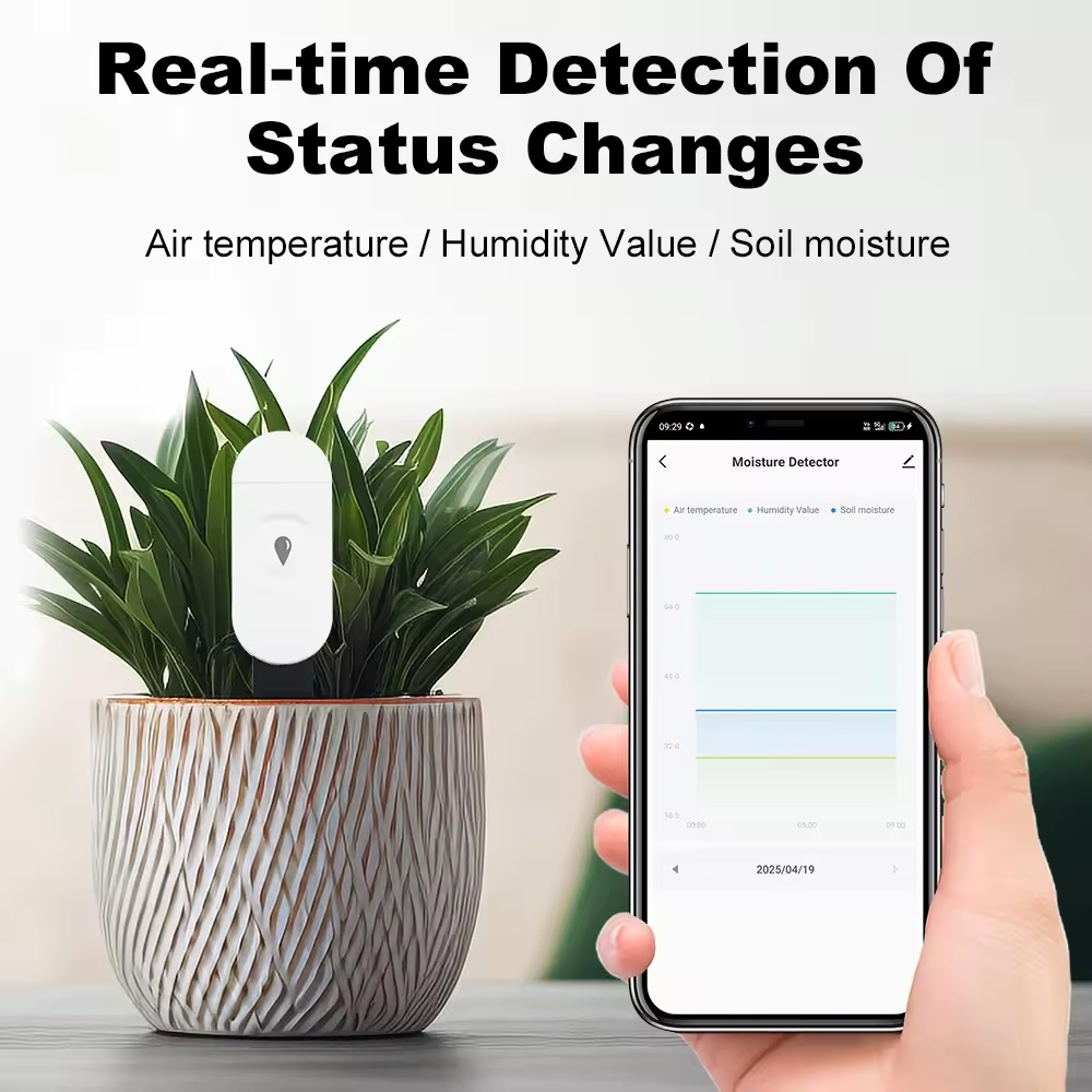 Tuya Zigbee – détecteur intell - Tuya Zigbee Soil Moisture Temperature Sensor avis et prix