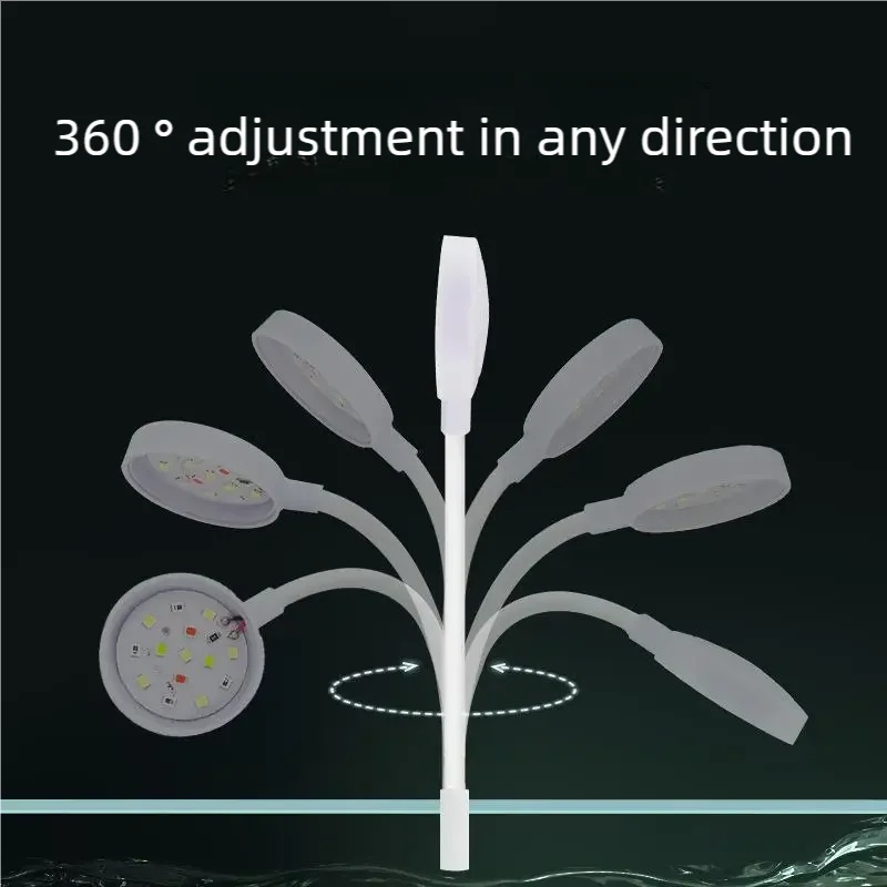 Lampe LED 3W à clipser pour aq - Plant Grow Light Full Spectrum Clip On avis et prix