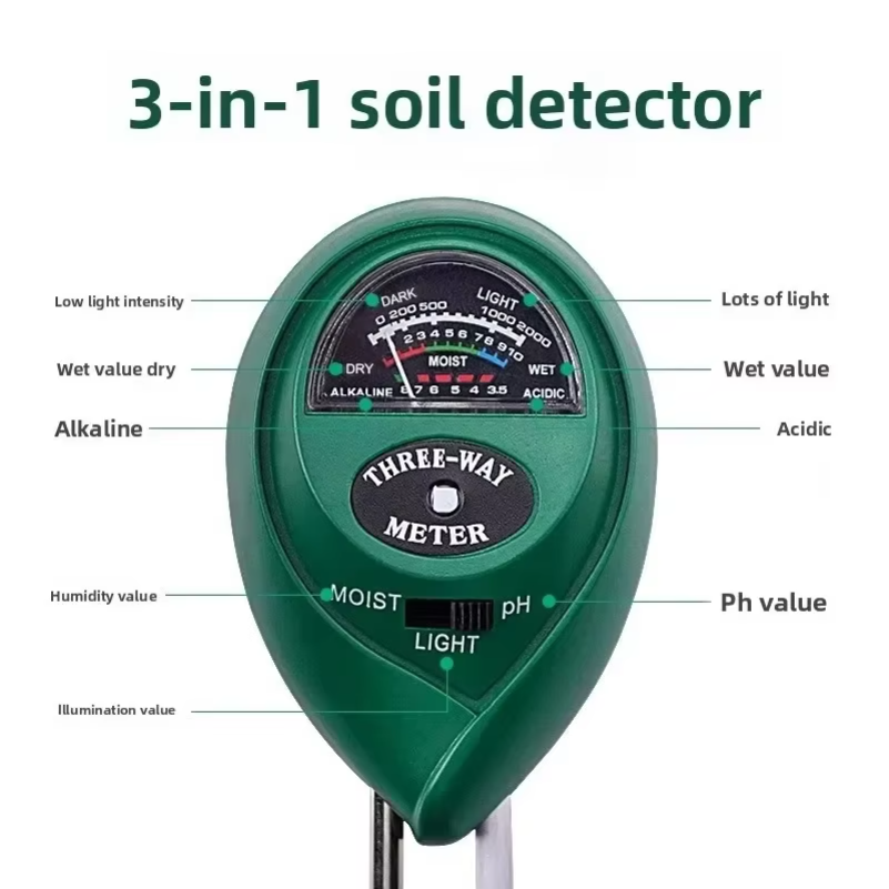 Testeur de pH du sol 3 en 1, t - Soil Ph Meter 3 In 1 Moisture Sunlight avis et prix