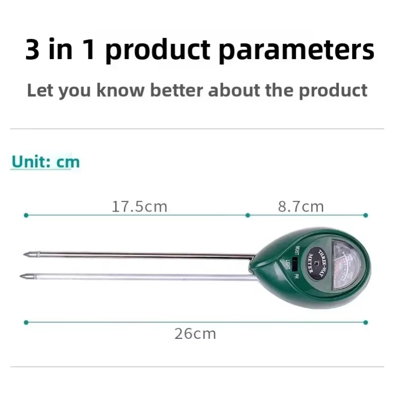Testeur de pH du sol 3 en 1, t - Soil Ph Meter 3 In 1 Moisture Sunlight avis et prix