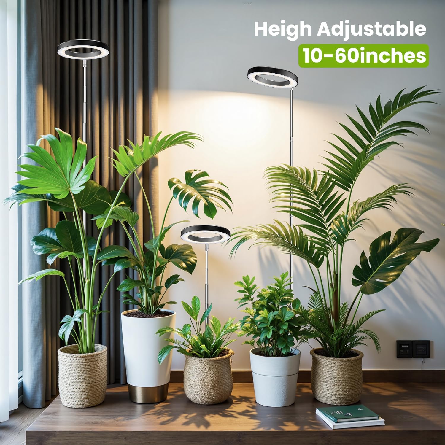 Lampe de culture LED réglable  - Plant Grow Light Full Spectrum Clip On avis et prix