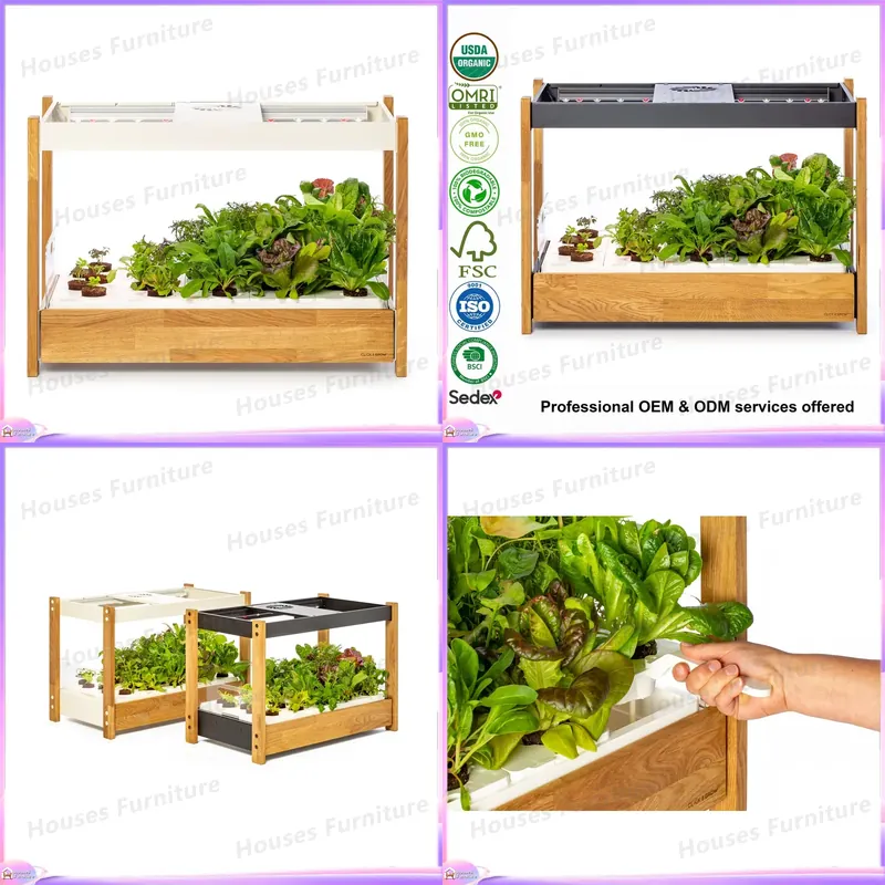Système hydroponique vertical  - Indoor Herb Garden Grow Light Smart Kit avis et prix