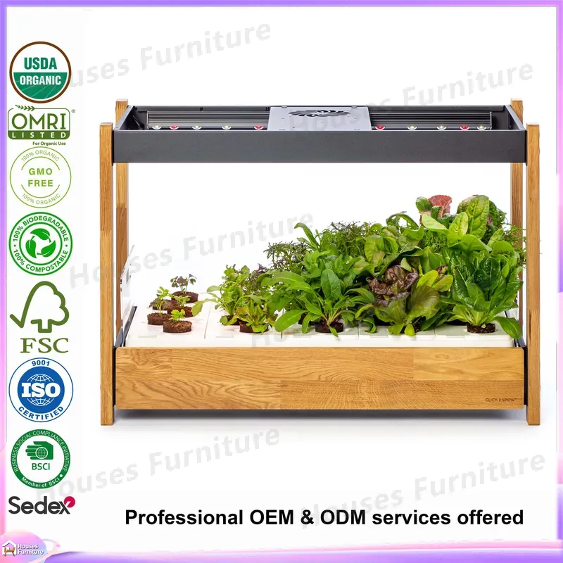 Système hydroponique vertical  - Indoor Herb Garden Grow Light Smart Kit avis et prix